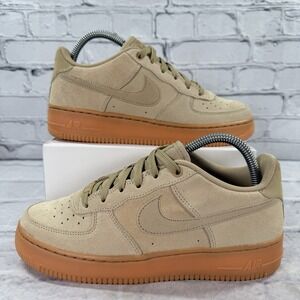 Nike Air Force 1 LV8 GS MUSHROOM Size 6Y Womens 7.5 Suede Premium 820438-205